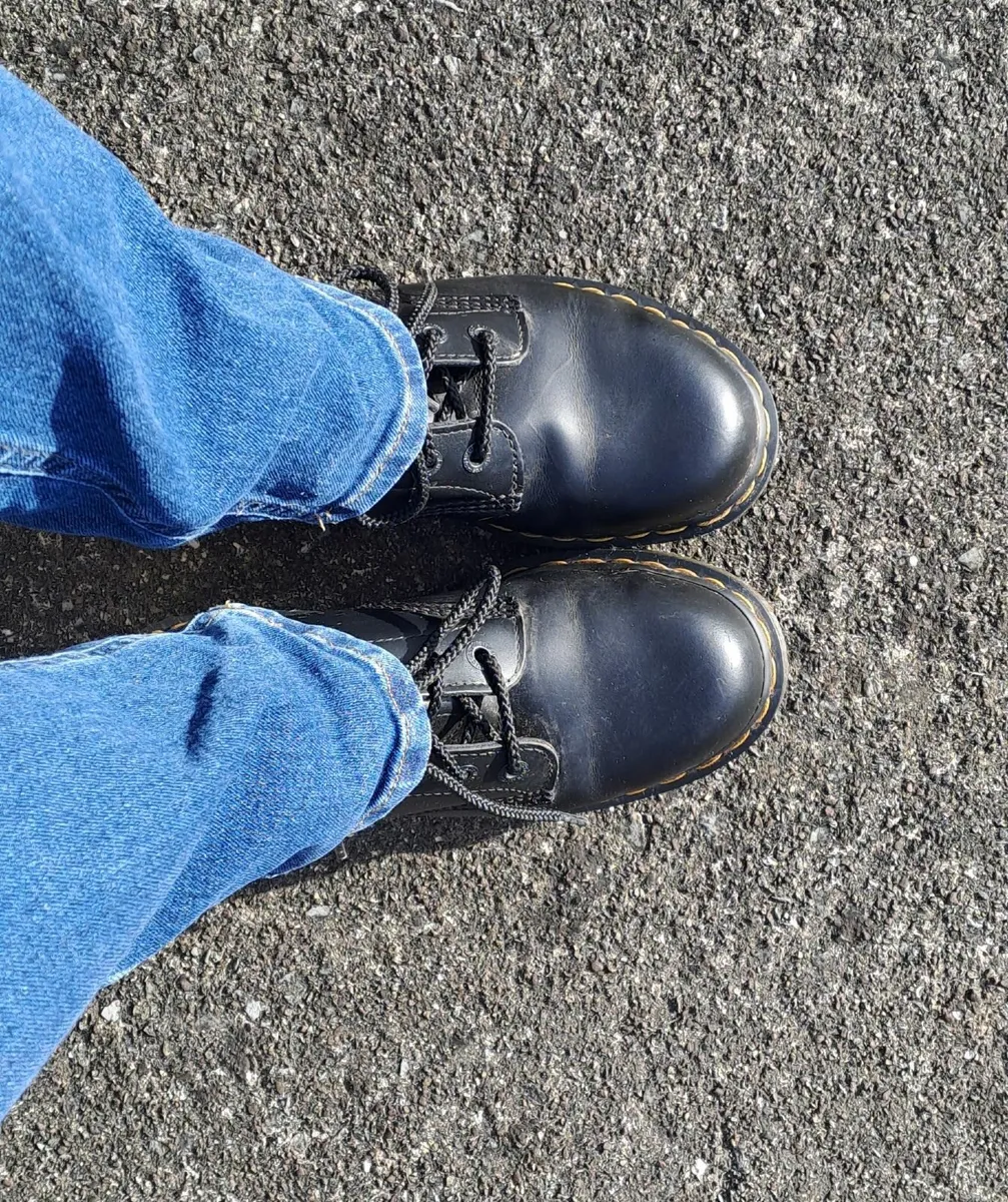 Dr Marten ladies safety boots - Image 1