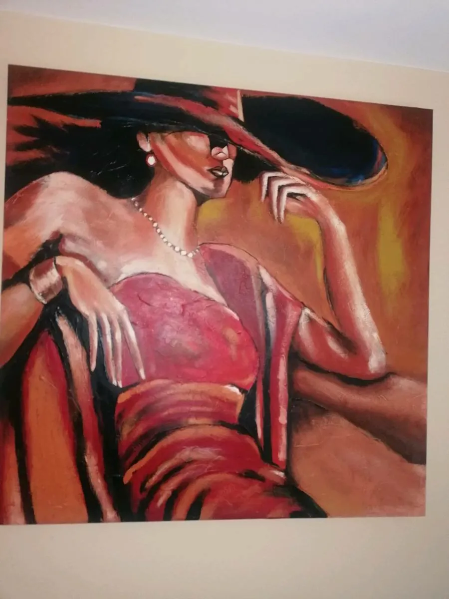Beautiful large canvas pitcher - Image 2
