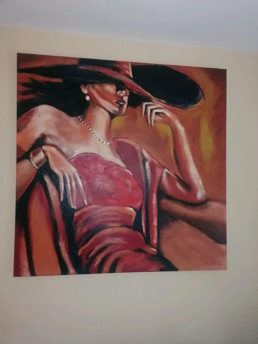 Beautiful large canvas pitcher - Image 3