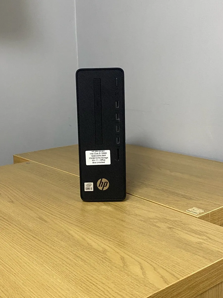 HP 290 G3 SFF i5 10th gen 10500 16-256 Win 11 - Image 1