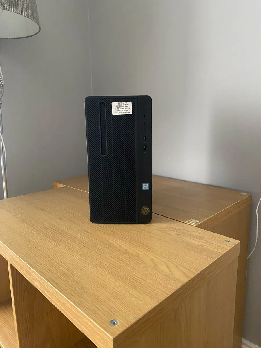 HP 290 G2 MT i5 8th gen 8500 16-256 Win 11 - Image 1