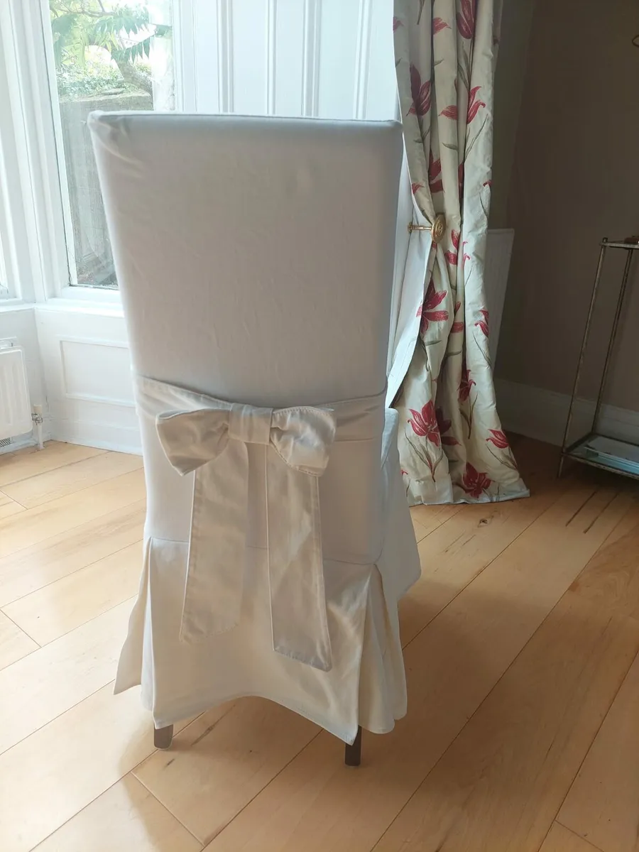 8 Dining Chairs with removable, washable covers. B - Image 3