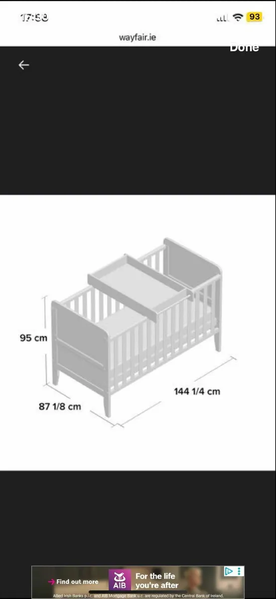 Cot bed: Tutti Bambini - Image 2