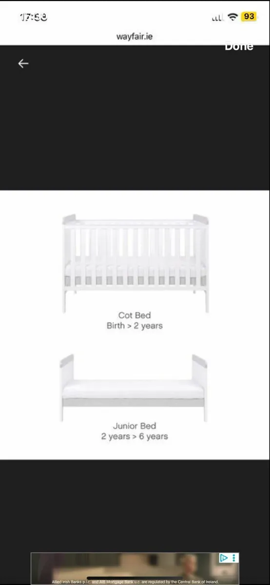 Cot bed: Tutti Bambini - Image 4