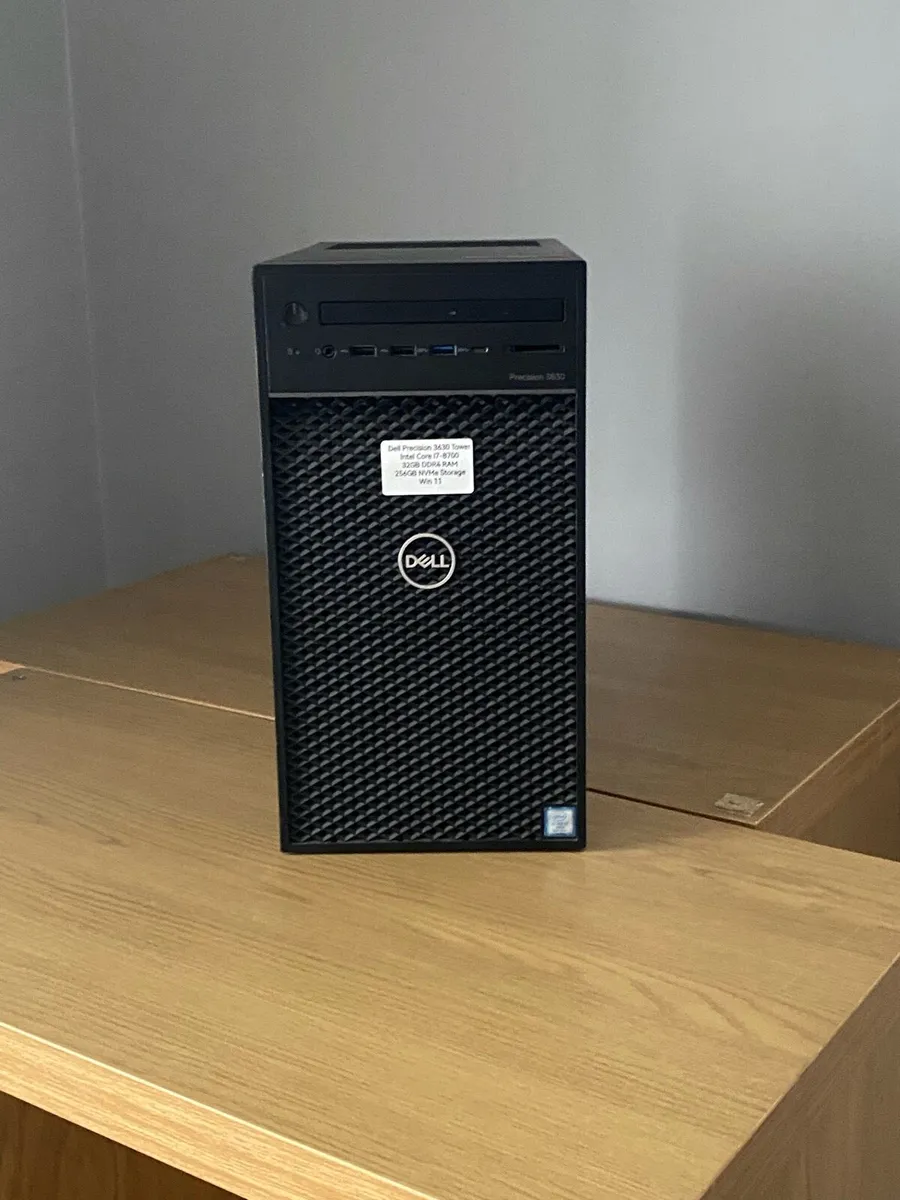 DELL Precision 3630 Tower i7 8th gen 8700 32-256 W - Image 1