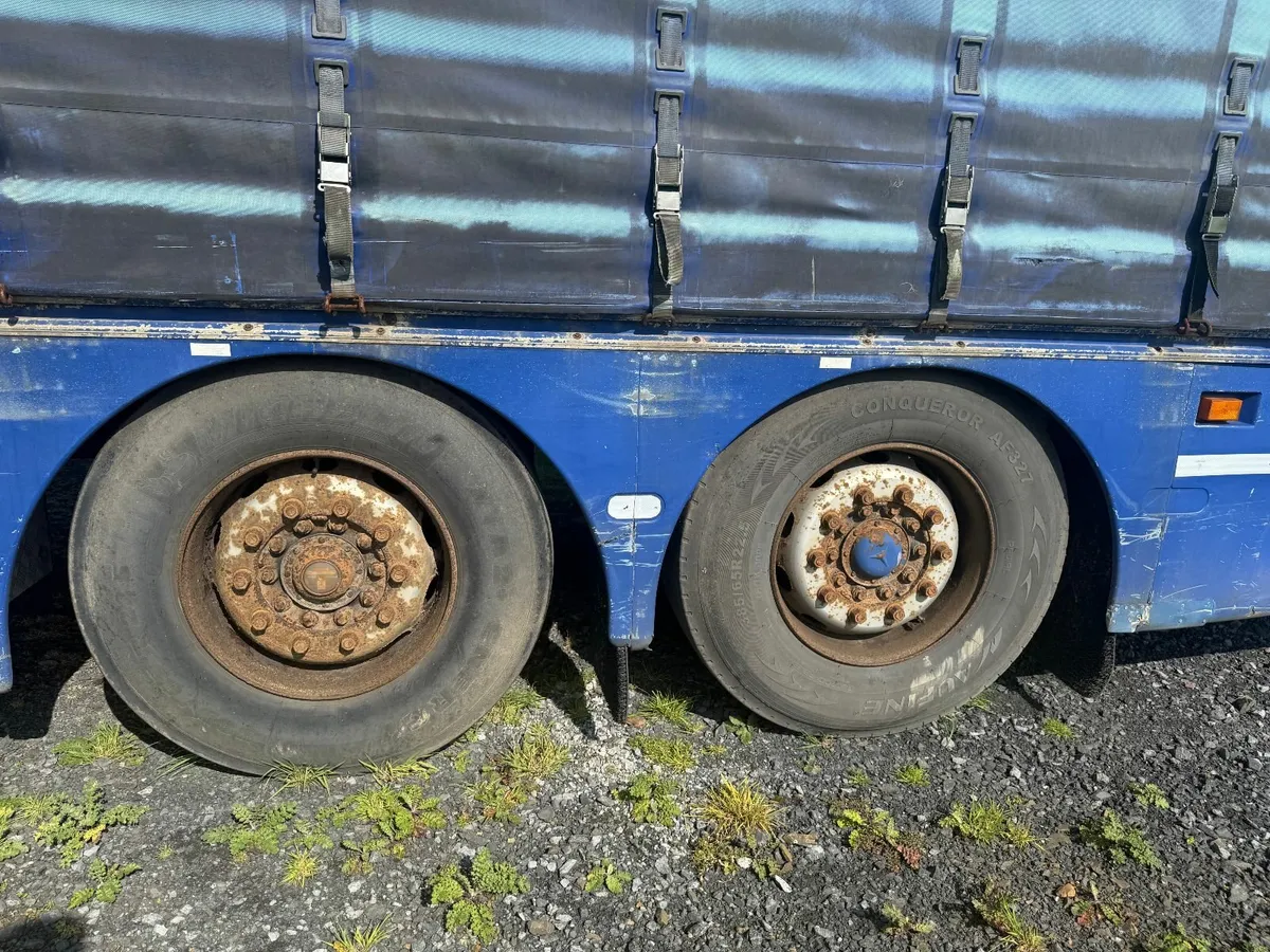 13.6m Curtainsider trailer Tallboy- Storage - Image 4