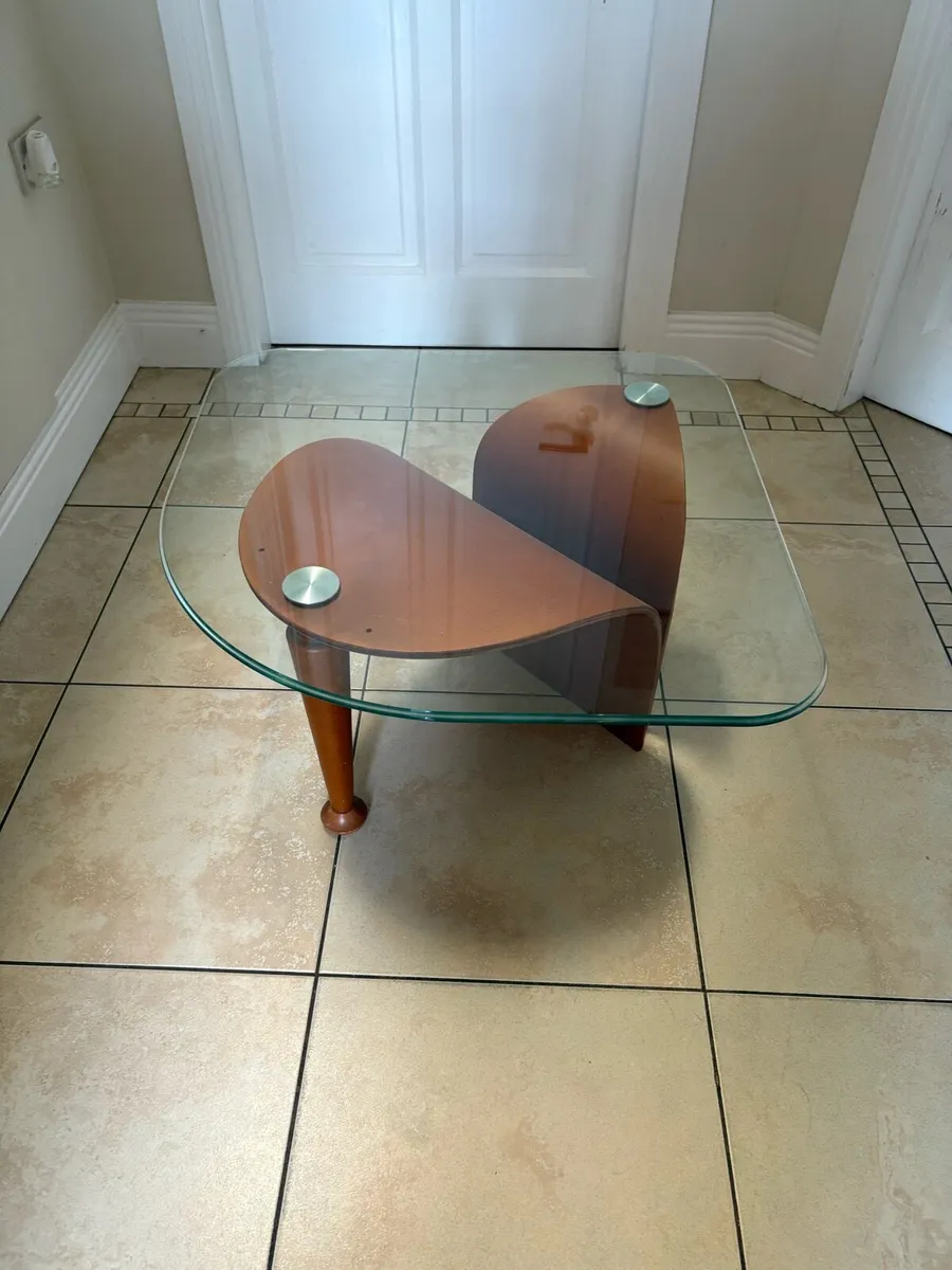 Two glass tables for sale - Image 2