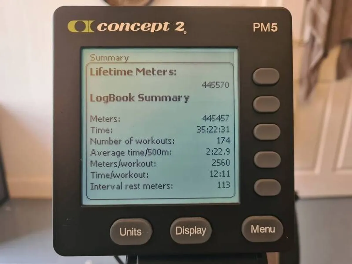 Concept 2 Model D Rowing Machine (PM5) - Image 3