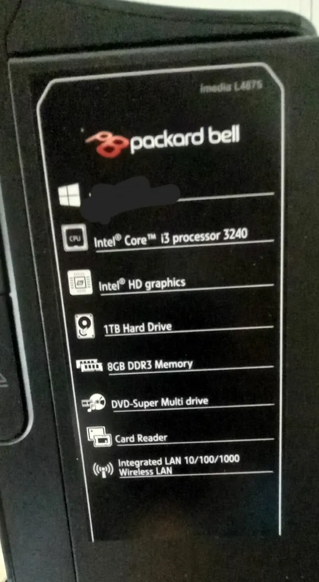 Desktop PC Packard Bell - Image 2