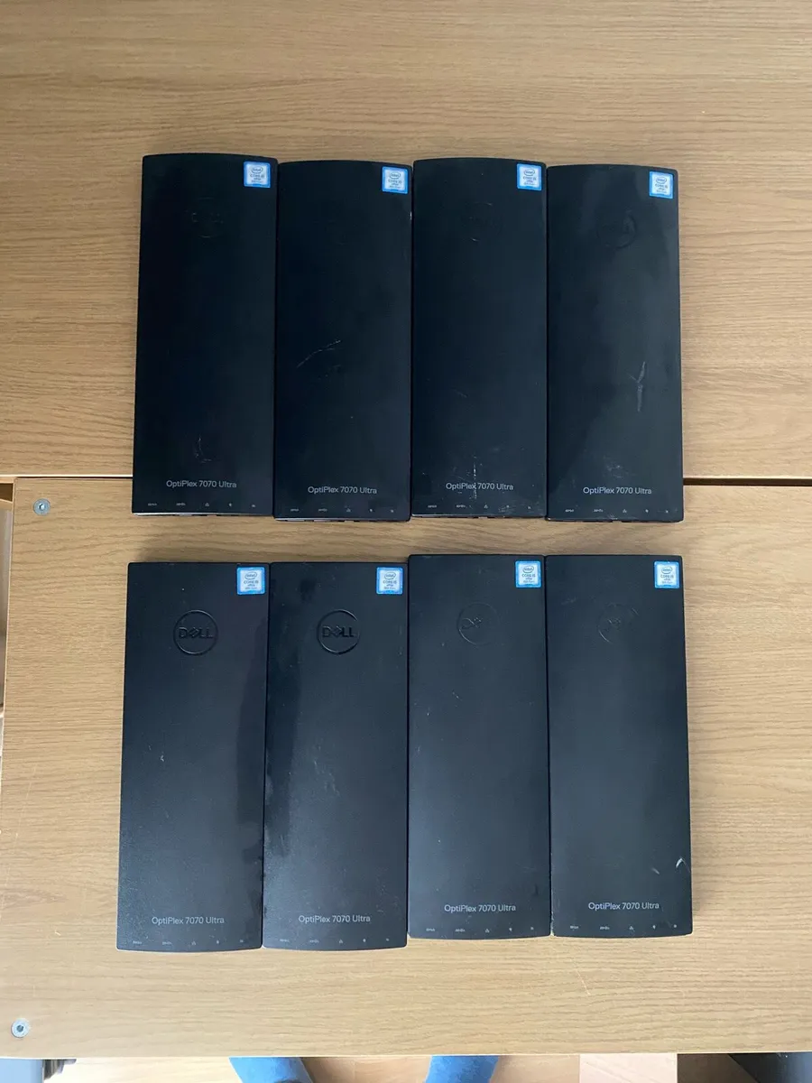 8 x Dells Optiplex ultra i5 processor - Image 1