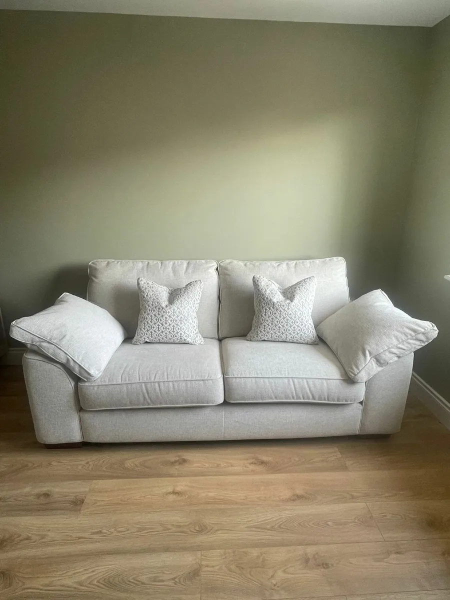 3-Seater Sofa - Diamond Furniture - Like New - Image 1