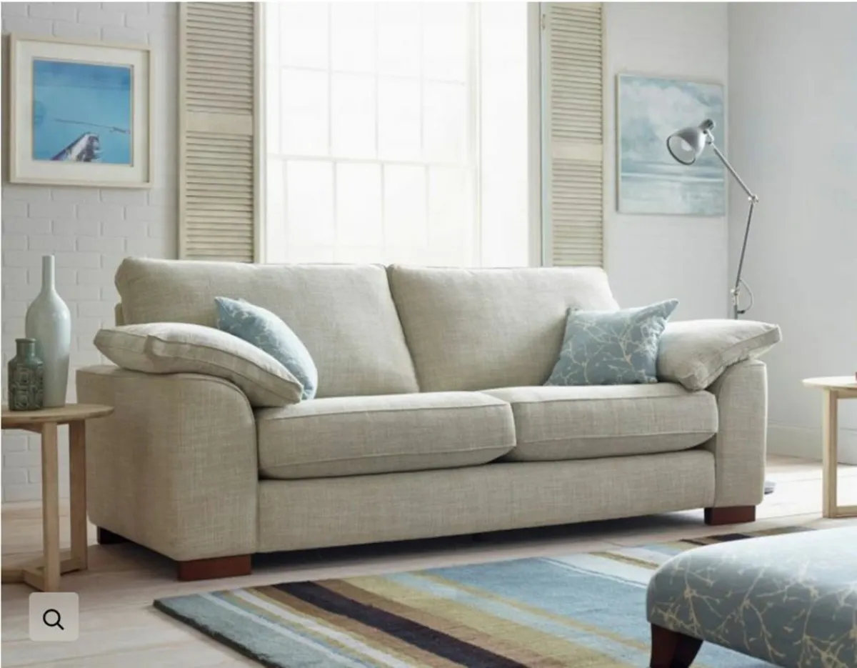 3-Seater Sofa - Diamond Furniture - Like New - Image 4