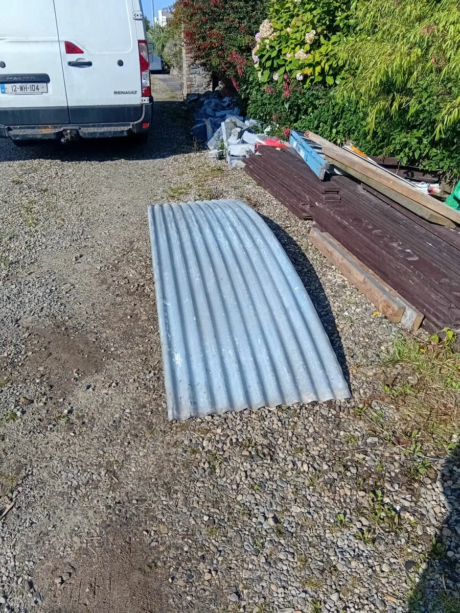 New galvanized sheeting