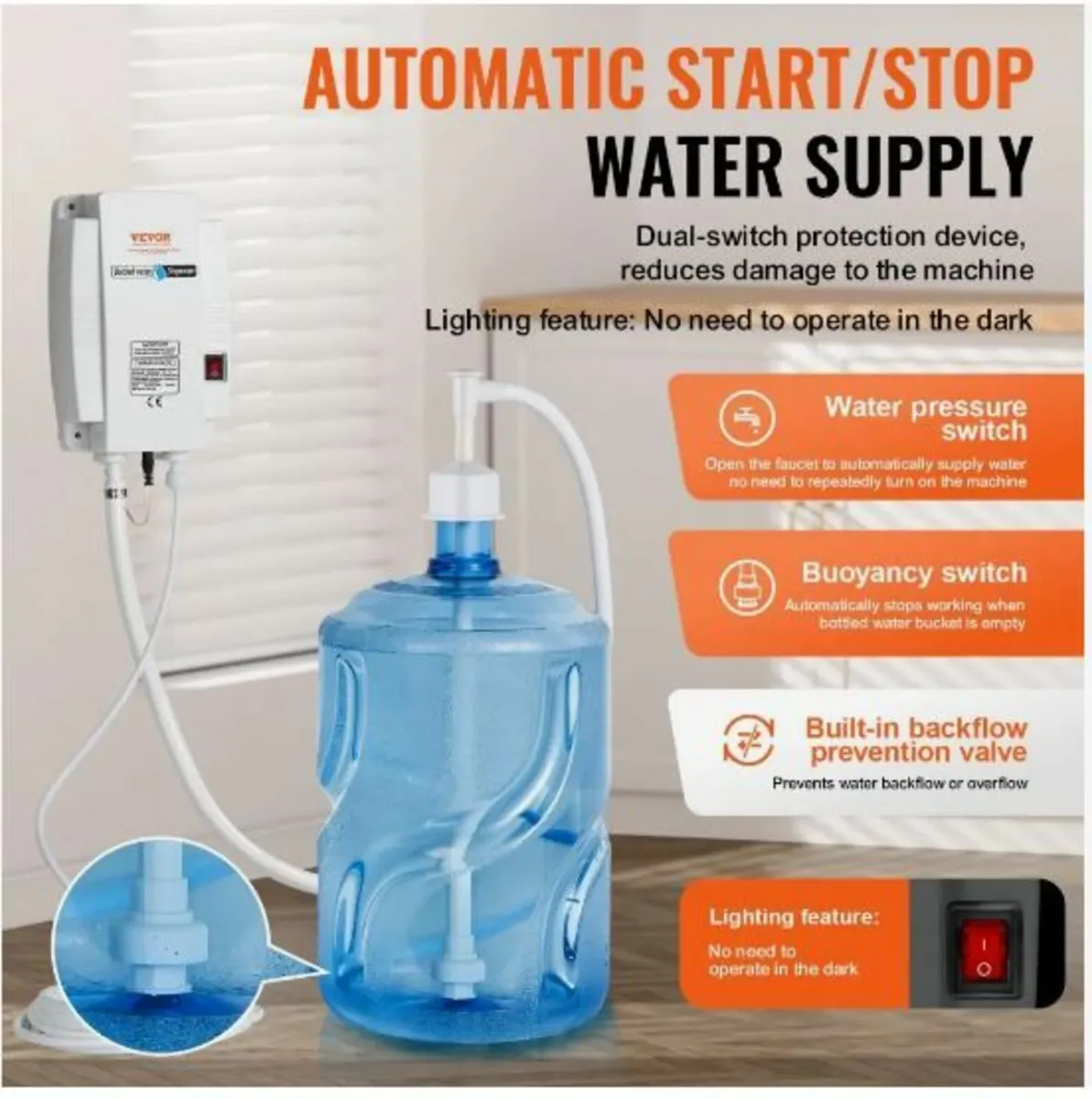 3.8 L Water Dispenser Pump - Image 3