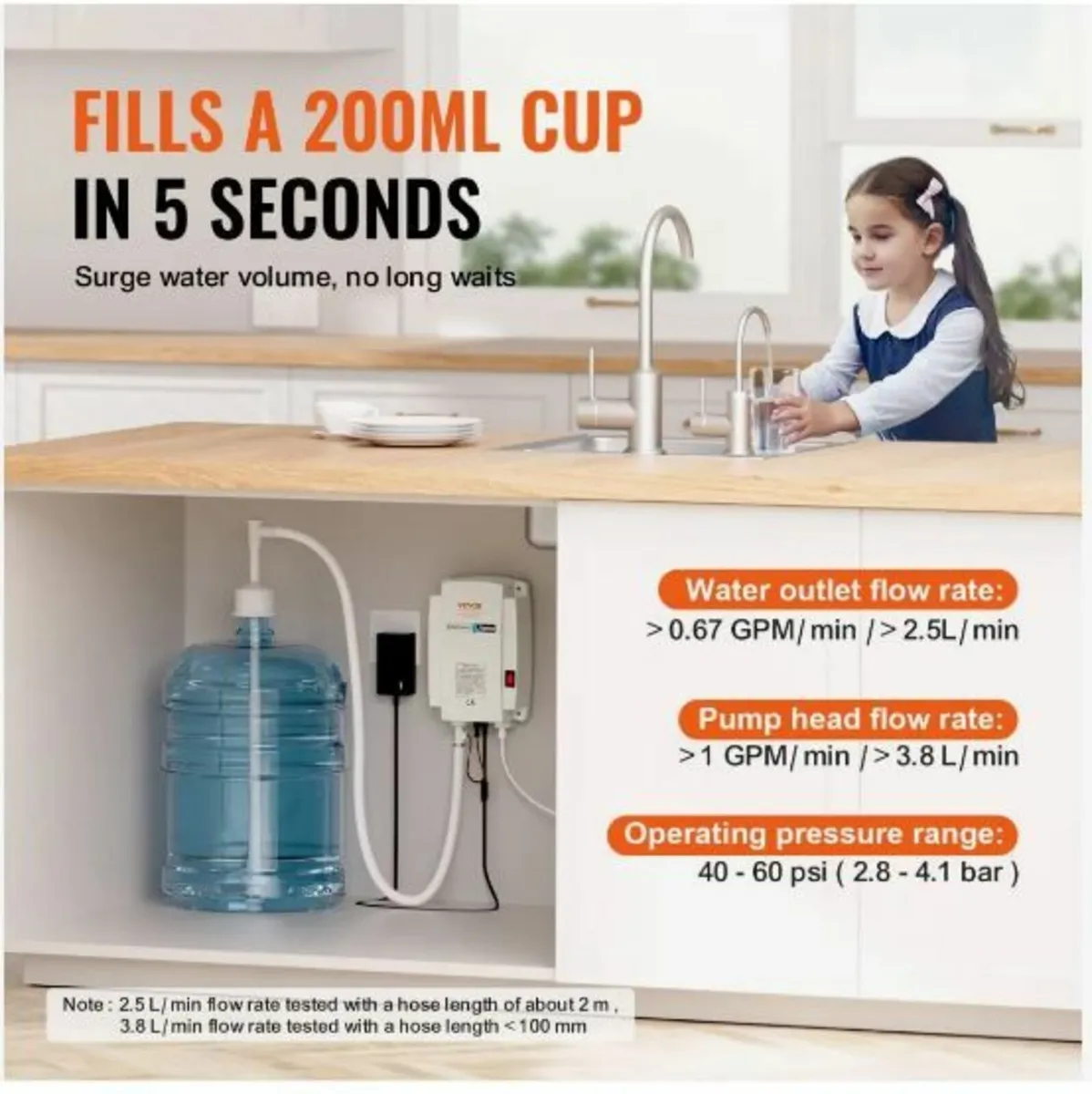 3.8 L Water Dispenser Pump - Image 4