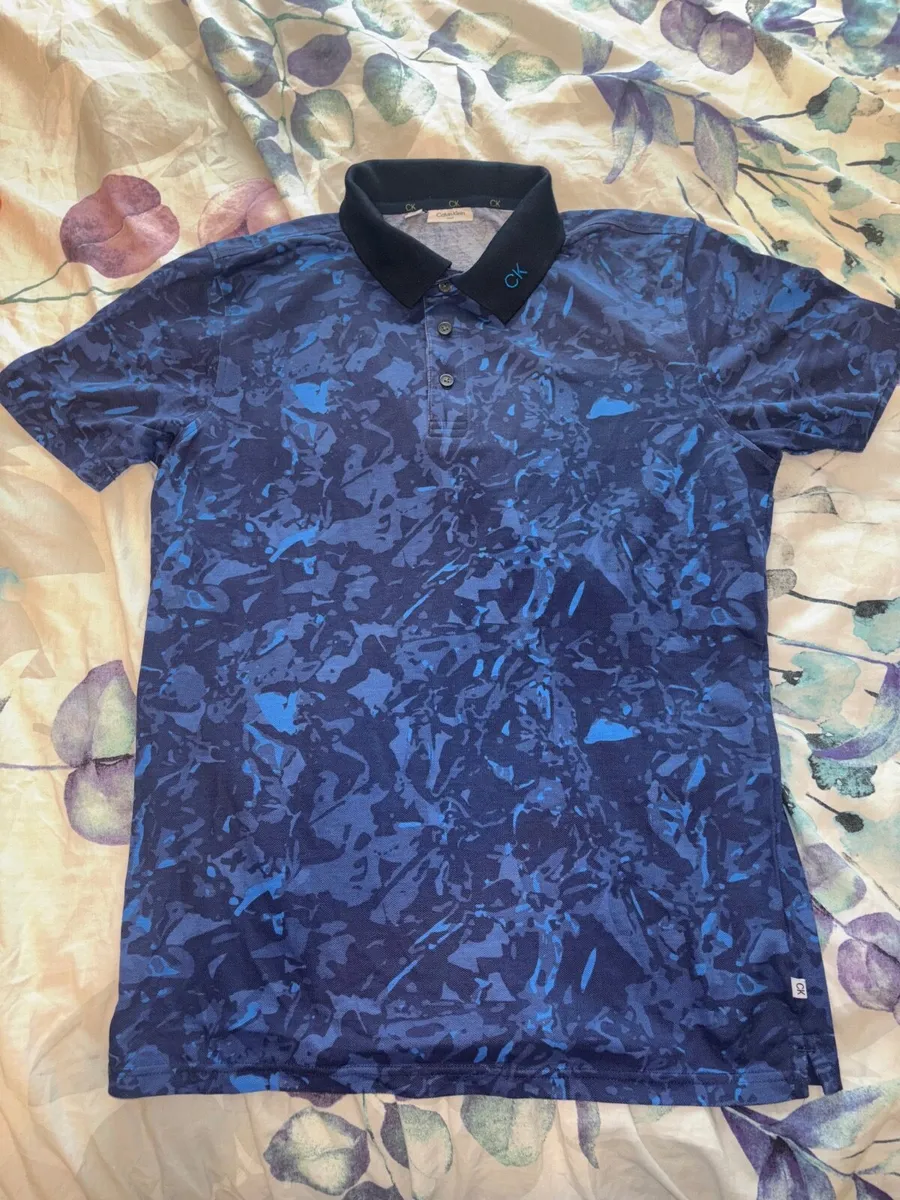 Mens calvin klein small polo - Image 1