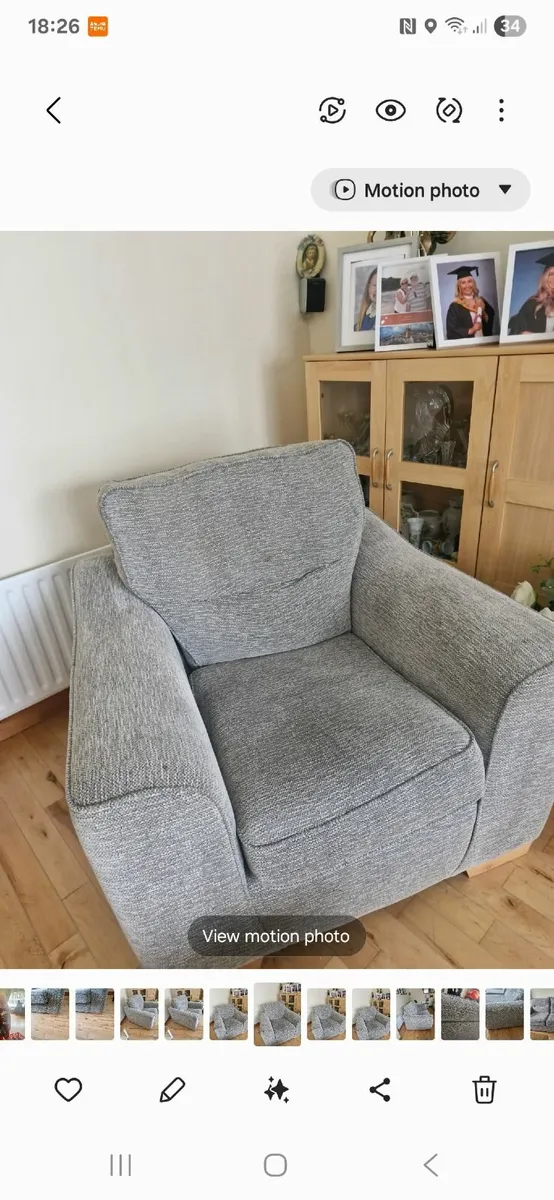 Sofa and 2chairs - Image 3