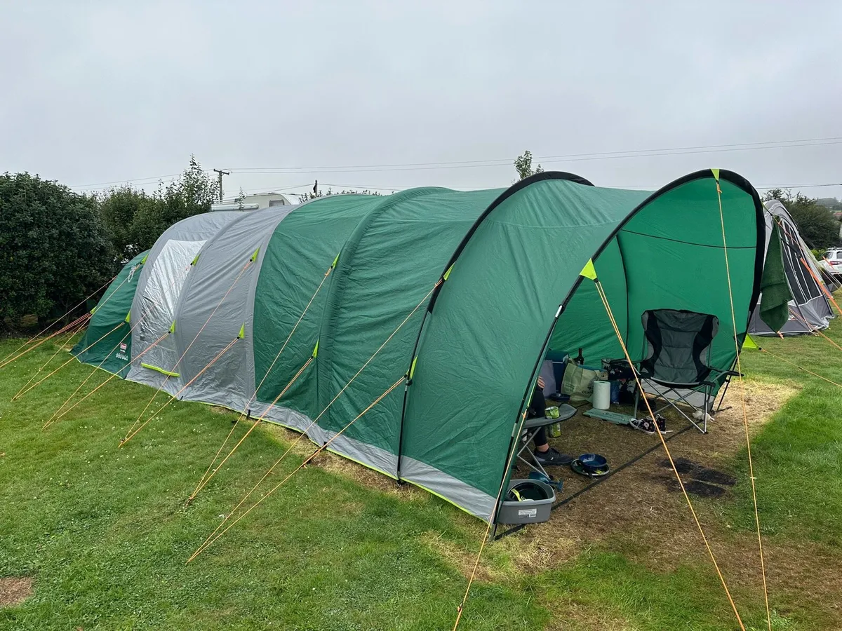 Coleman Valdes 6 man black out air tent for sale - Image 1