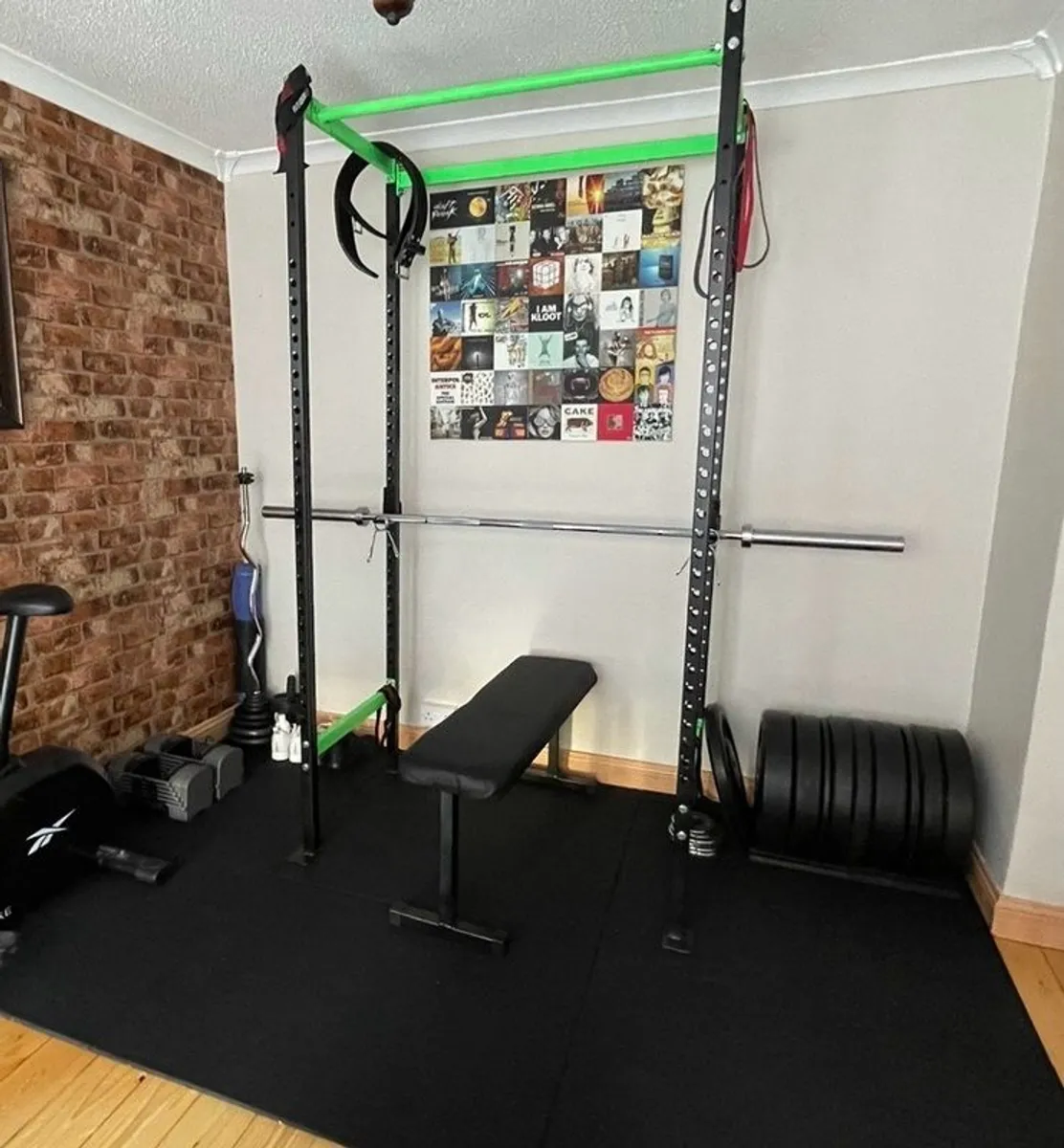 power/squat rack (custom made) - Image 2