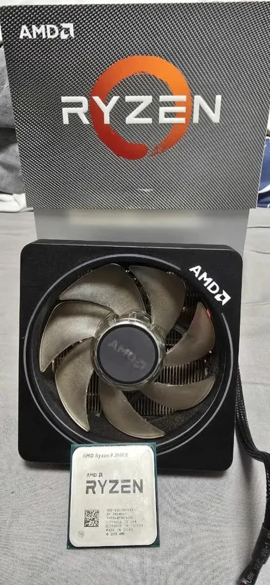 AMD Ryzen 9 3900X with Cooler - Image 1