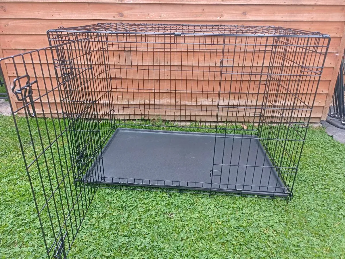 Extra large dog travel crate. - Image 1