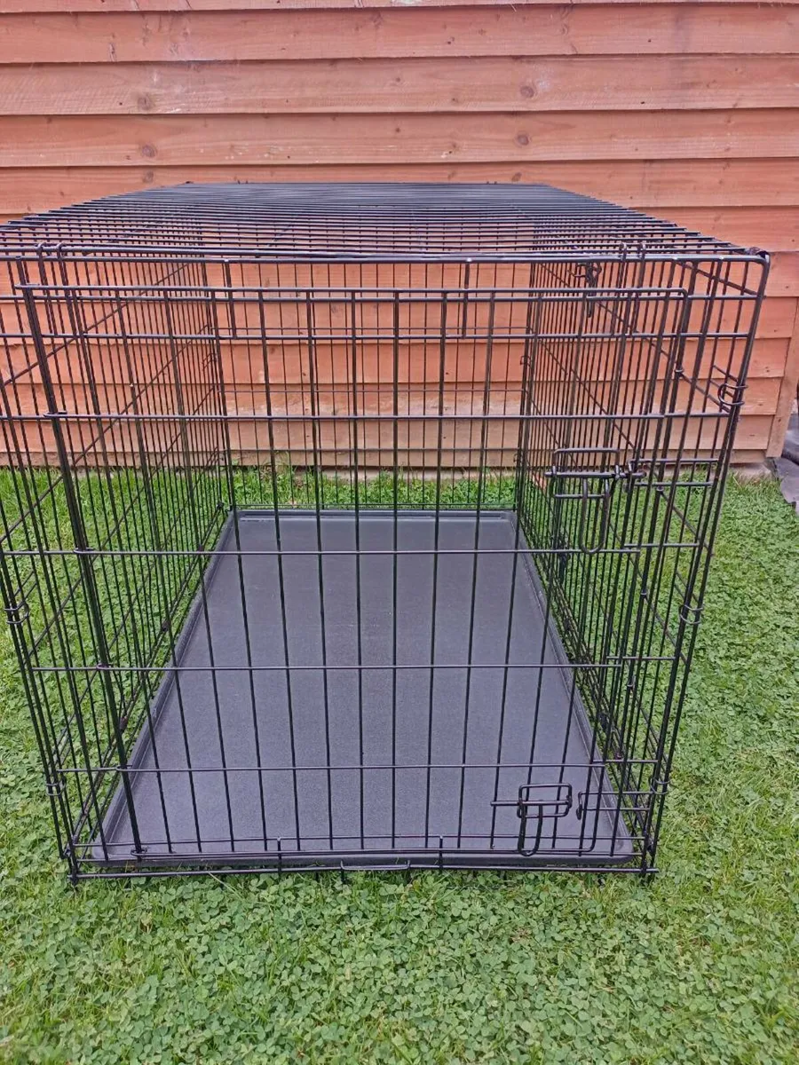Extra large dog travel crate. - Image 3