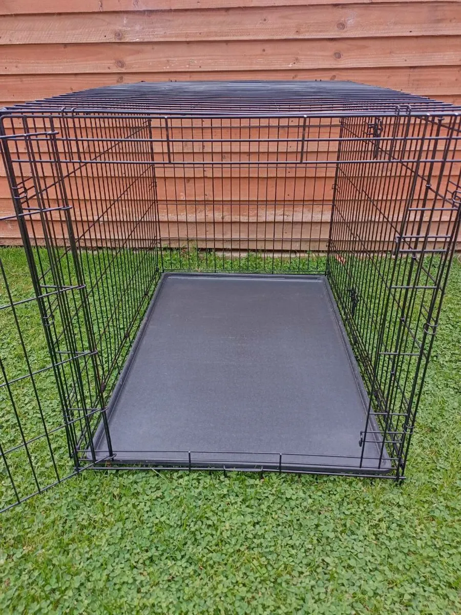 Extra large dog travel crate. - Image 4