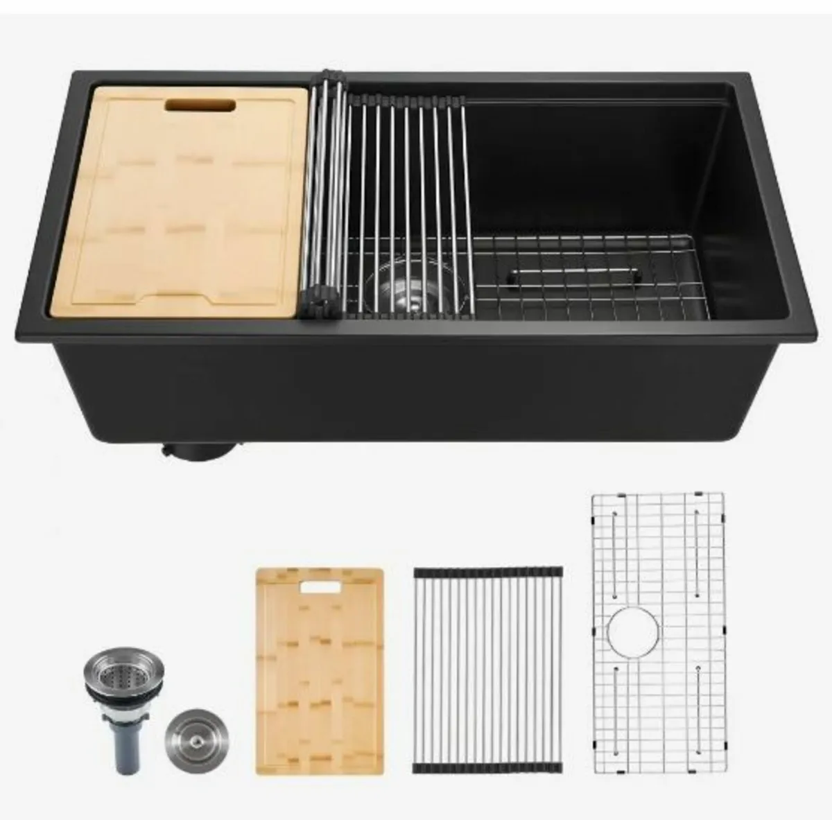 84 cm Granite Kitchen Sink - Image 1