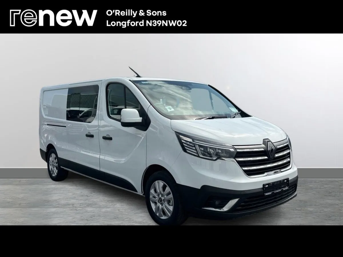 Renault Trafic Crew Cab 150BHP Extra LWB 6 Seater - Image 1
