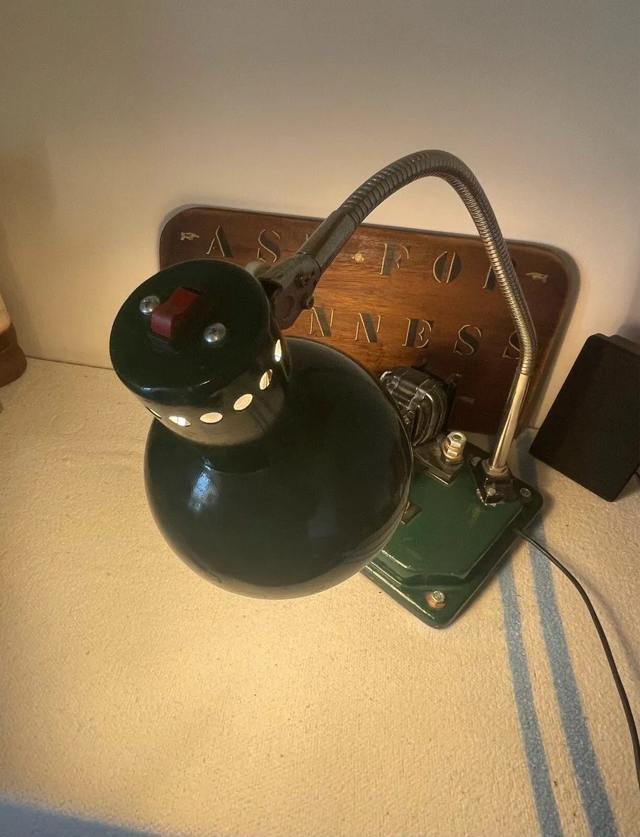 Vintage Industrial Lamp by Polam - Image 3