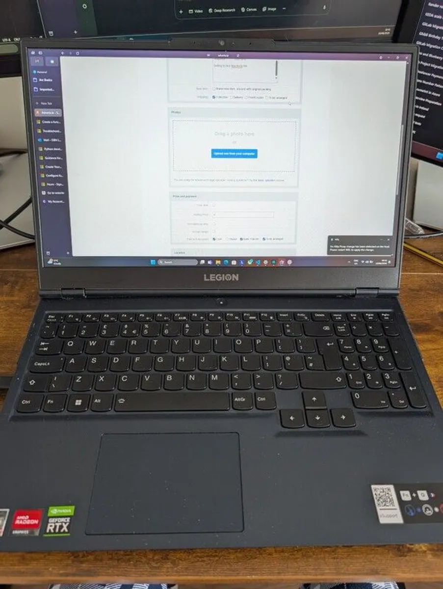Lenovo Legion 5 Gaming Laptop - Amd Ryzen 7, Rtx 3070, 512 Gb Ssd - Image 1
