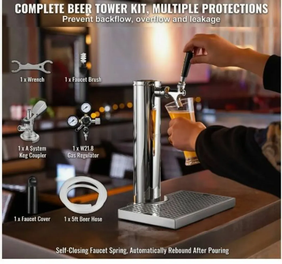 Single Tap Tower Kit - Image 2