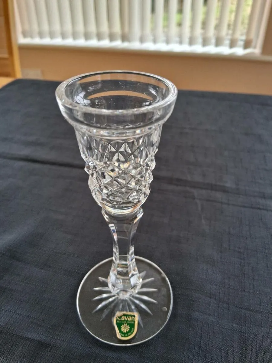Cavan Crystal Full Lead Crystal Candle Stick Holde