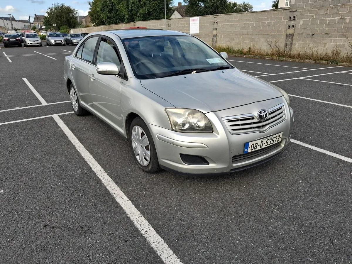 08 Toyota Avensis 1.6 petrol, new nct 10/26, taxed - Image 2