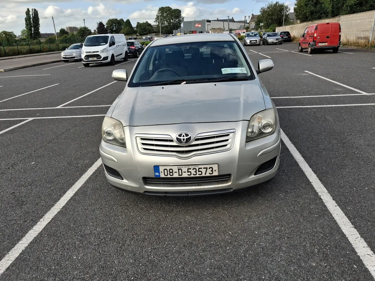 08 Toyota Avensis 1.6 petrol, new nct 10/26, taxed - Image 3