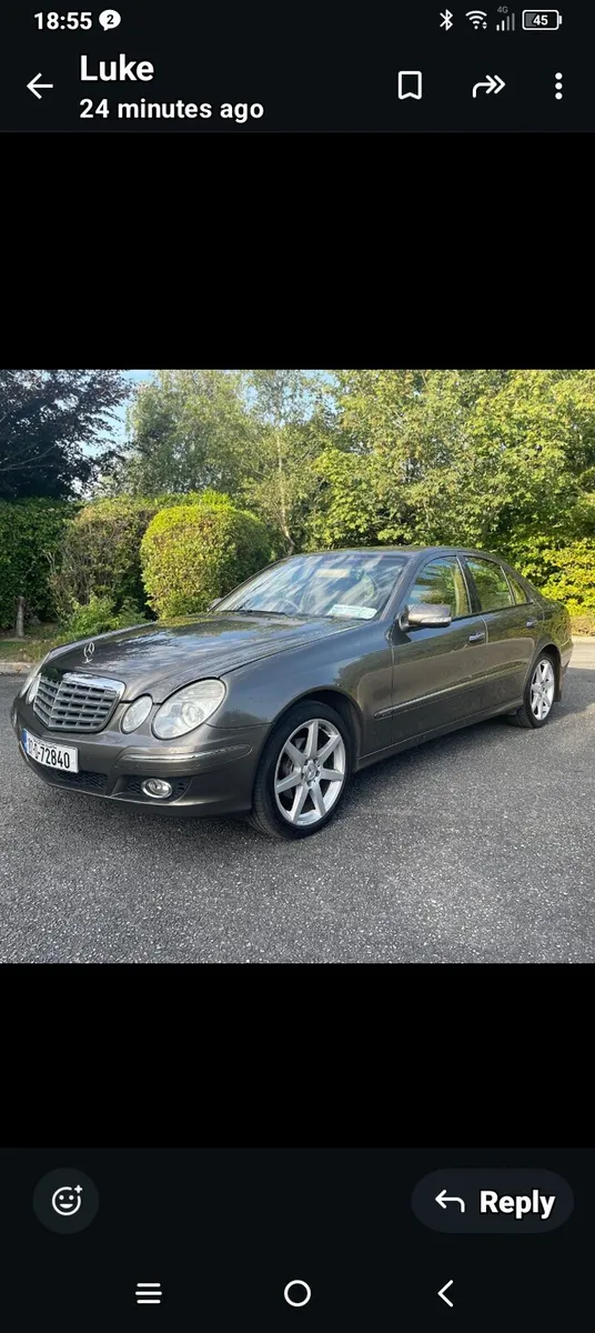 E class petrol auto mint 2,850 Euro - Image 1