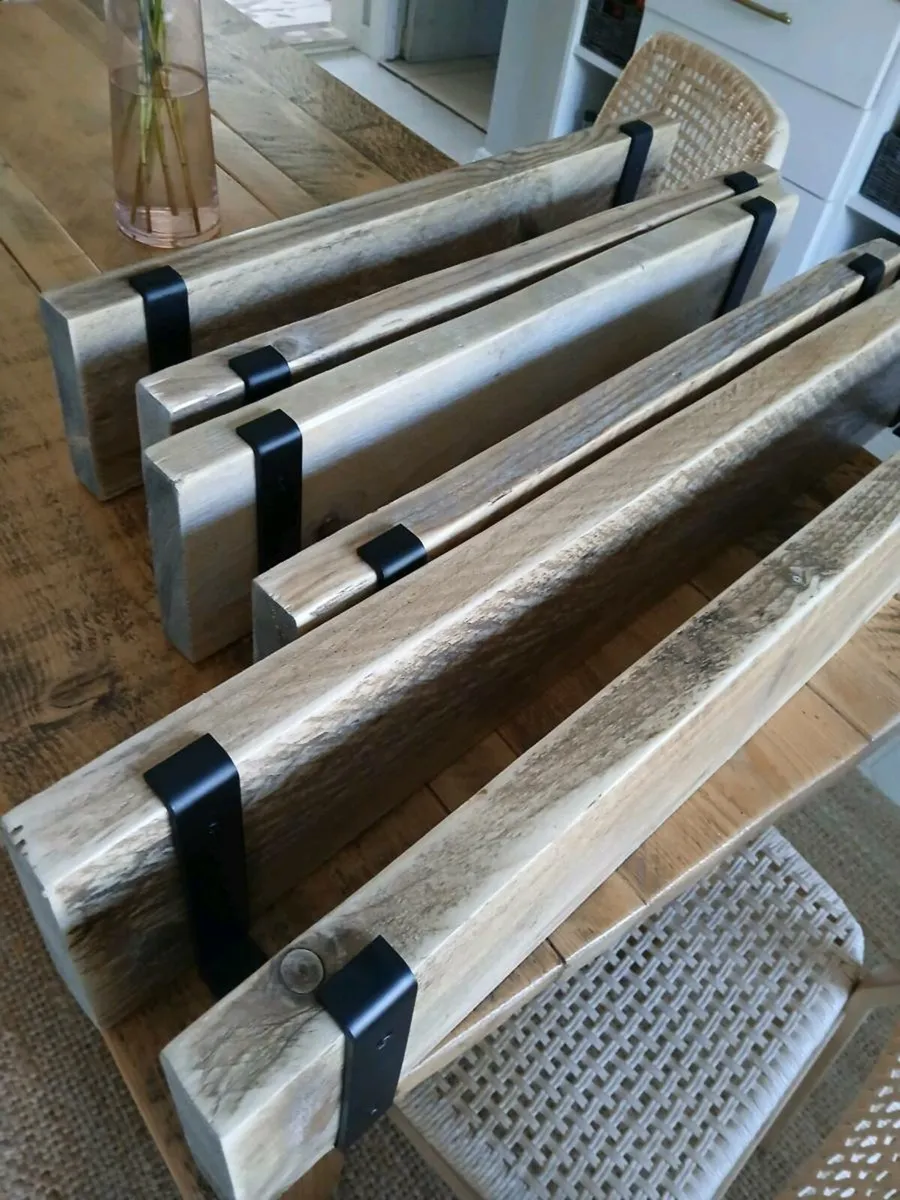 Reclaimed wood shelves for sale - Image 2