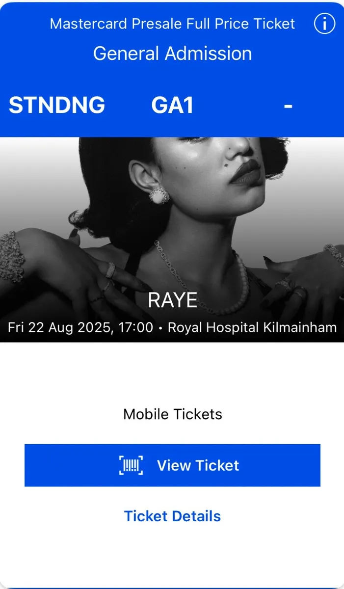 Raye Concert tickets - Image 4