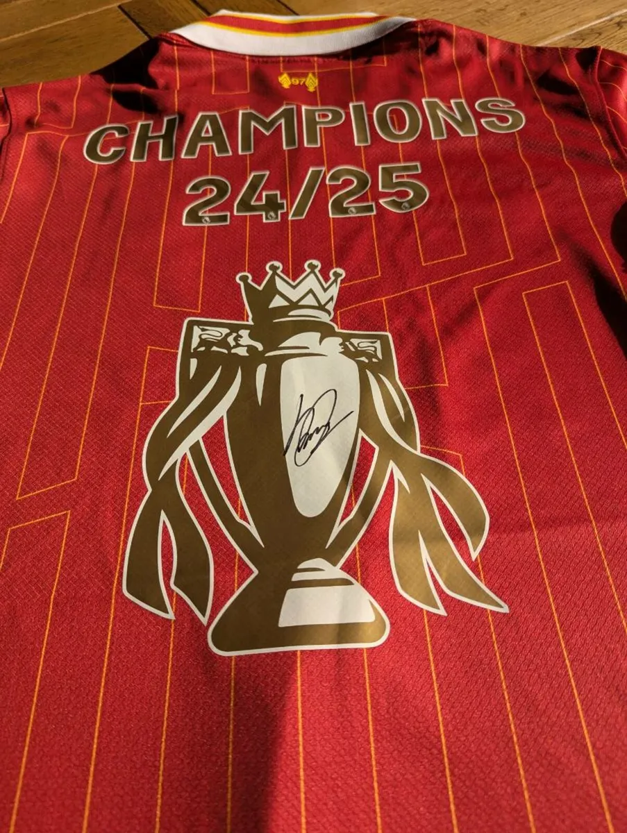 Luis Diaz signed Liverpool original jersey Champio - Image 1