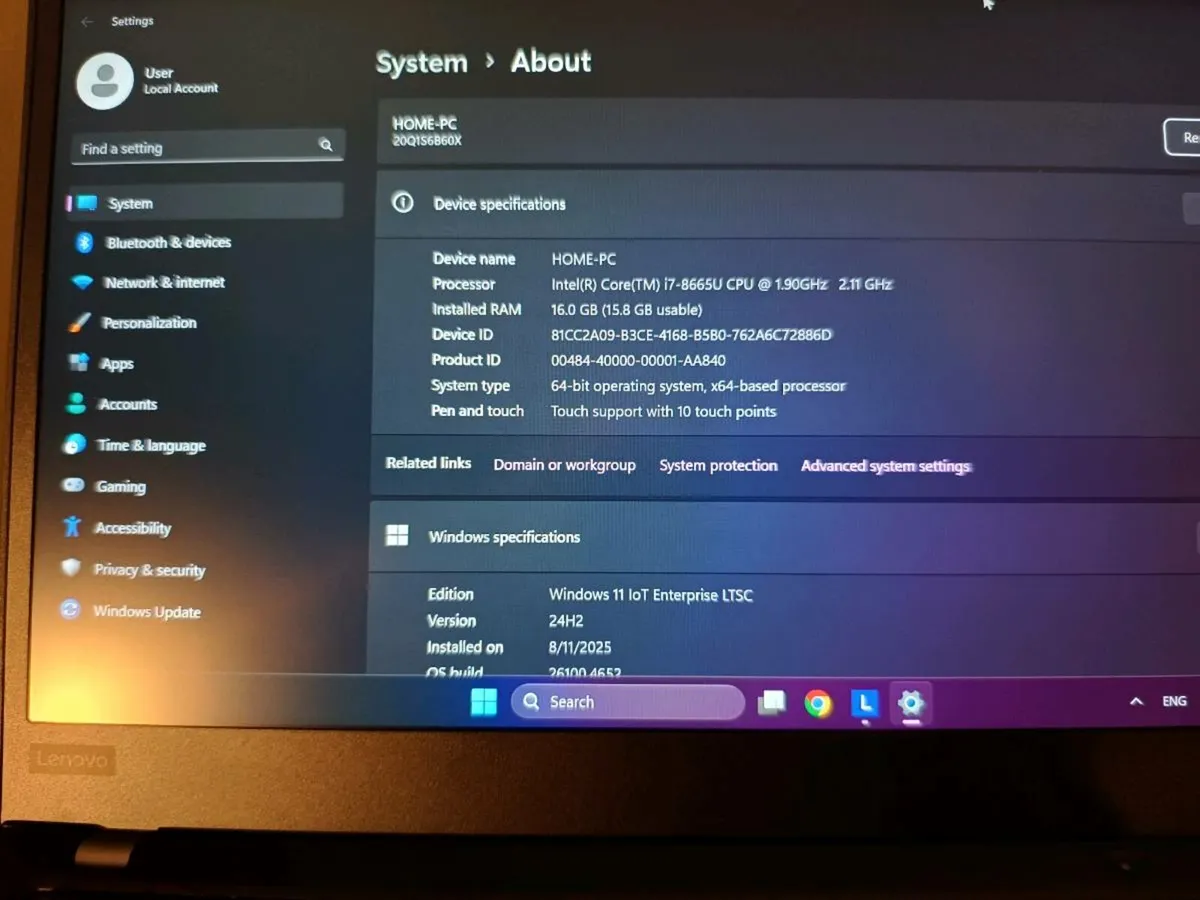 Laptop Thinkpad i7/16/256 - Image 2