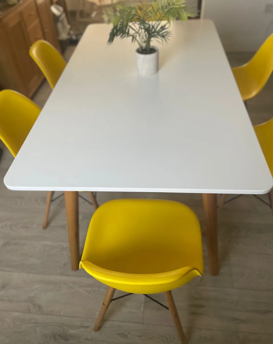Nordic/Eames Dining Chairs - Image 1