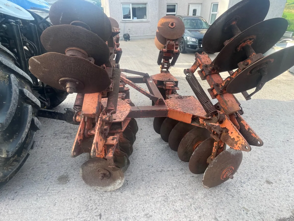 Parmiter 12ft folding disc harrows - Image 3