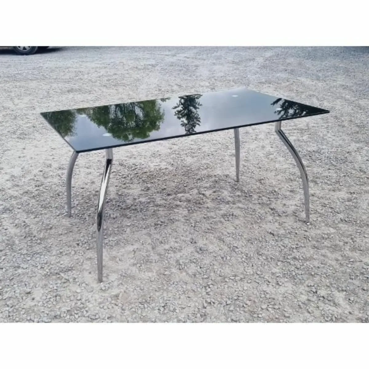 Glass Top Dining Table & Four Chairs – KAS508 - Image 3
