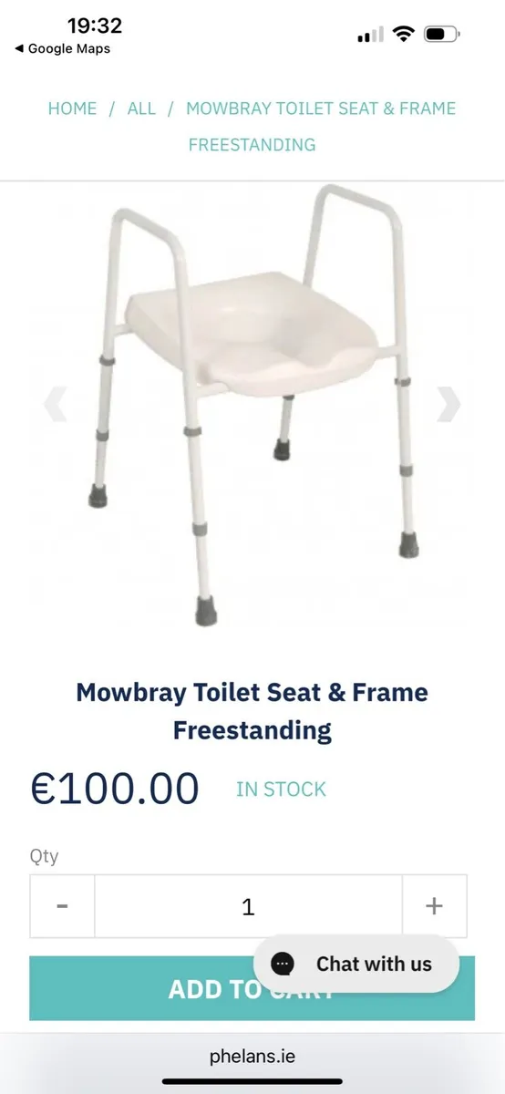 Raised toilet seat and frame - Image 4