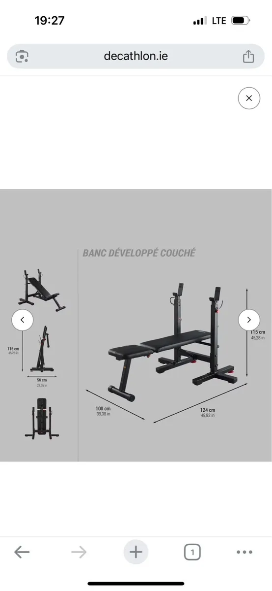 Weight bench - Image 3
