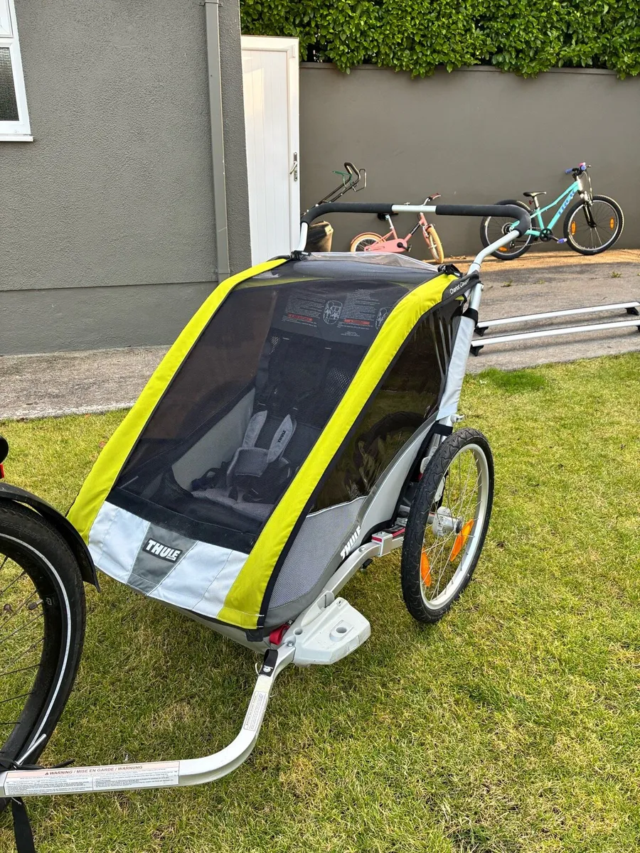 Thule Cougar Chariot 2 seat bike trailer - Image 2