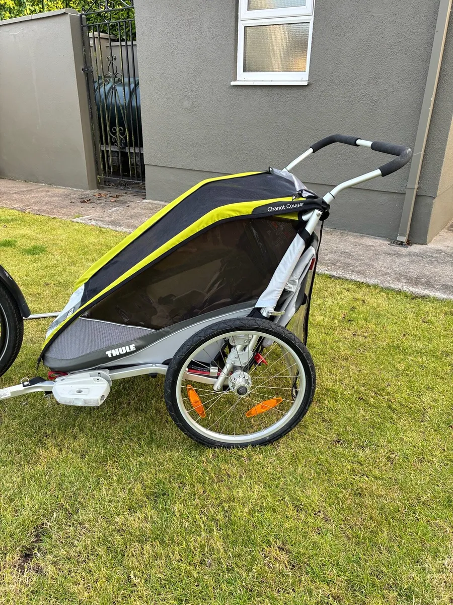 Thule Cougar Chariot 2 seat bike trailer - Image 3