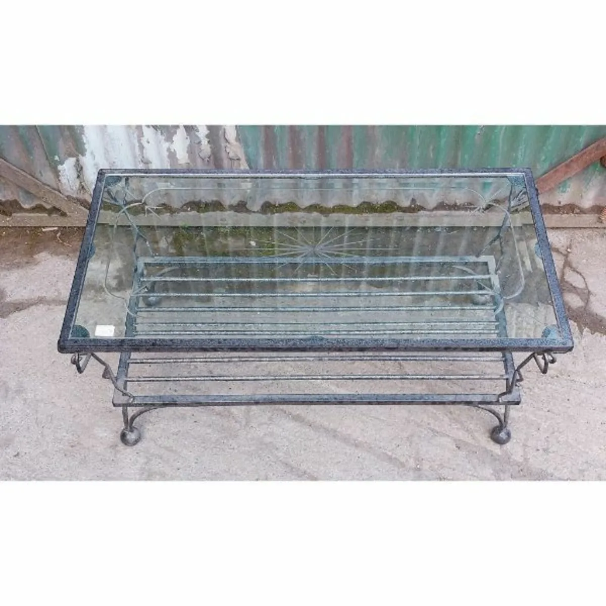 Glass Top Coffee Table-KAS118 - Image 3