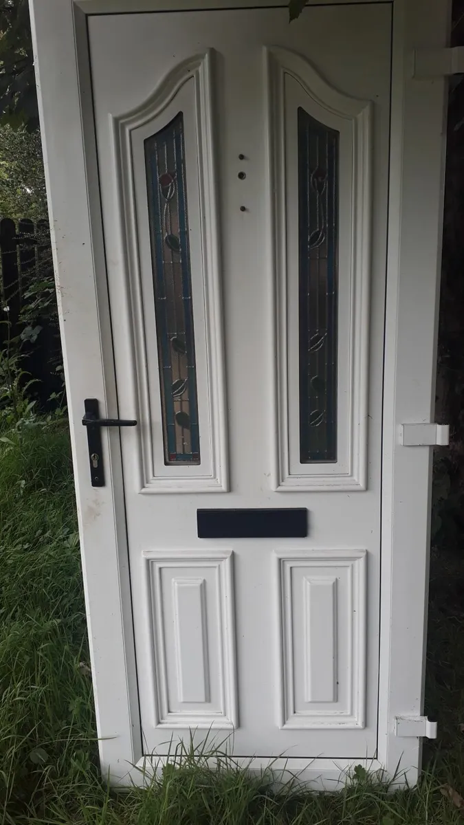 PVC Stain Glass Effect Door Security Peep Hole - Image 2