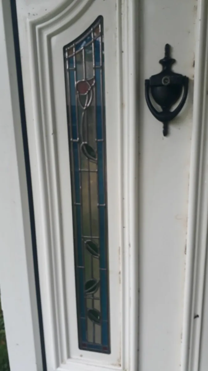 PVC Stain Glass Effect Door Security Peep Hole - Image 4